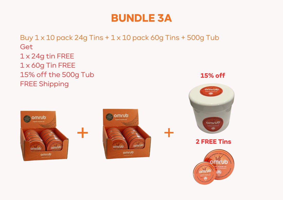 BUNDLE 3A - 1 x 60g 10 pack + 1 x 24g 10 pack + 500g Tub (FREE Tins + 15% off 500g Tub + FREE Shipping)