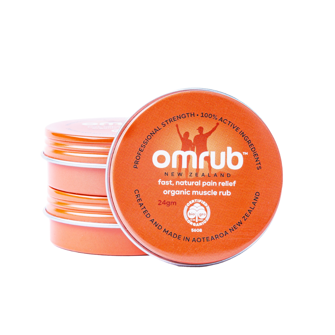 Organic Muscle Rub - 24g - 3 Pack