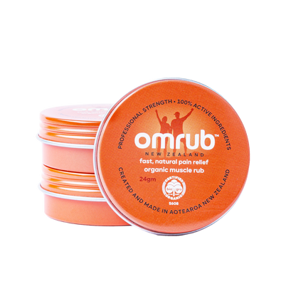 Organic Muscle Rub - 24g - 3 Pack