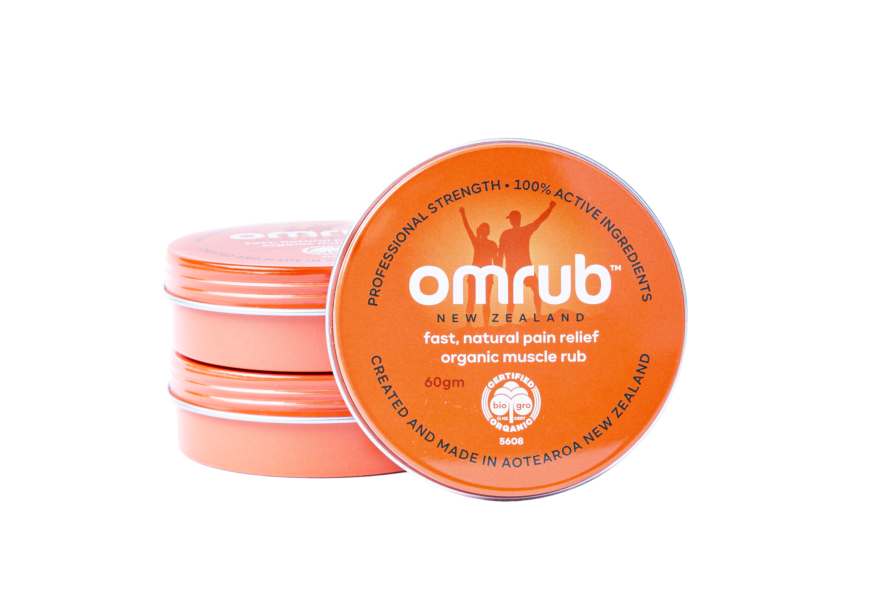 Organic Muscle Rub - 60g - 3 Pack