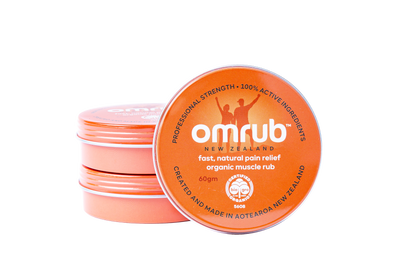 Organic Muscle Rub - 60g - 3 Pack